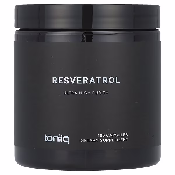 Toniiq, Resveratrol, 180 Capsules (300 mg per Capsule)