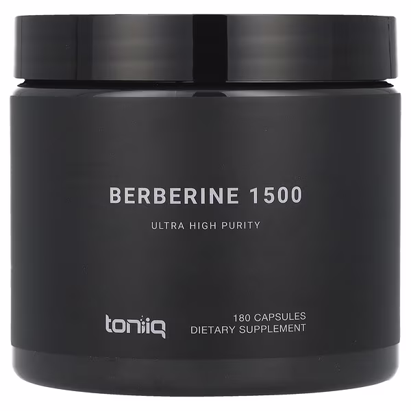 Toniiq, Berberine 1500, 180 Capsules (500 mg per Capsule)