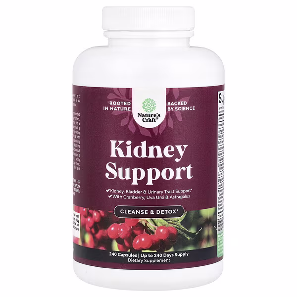 Nature's Craft, Kidney Support, 240 Capsules