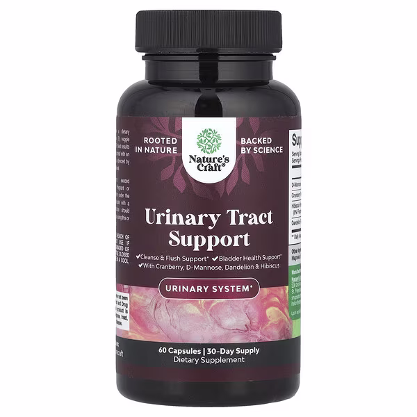 Nature's Craft, Urinary Tract Support, 60 Capsules