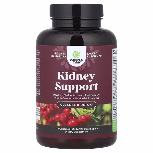 Nature's Craft, Kidney Support , 120 Capsules