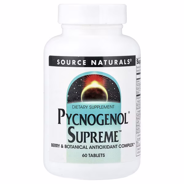 Source Naturals, Pycnogenol® Supreme™, 60 Tablets