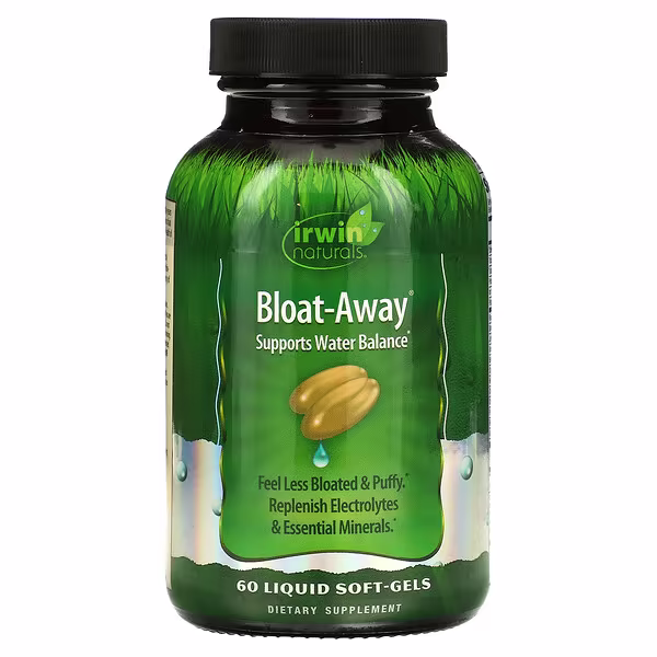 Irwin Naturals, Bloat-Away, 60 Liquid Soft-Gels