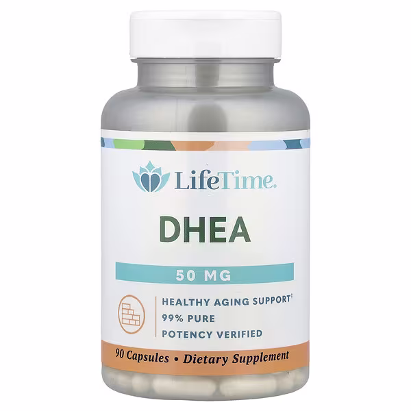 LifeTime Vitamins, DHEA, 90 Capsules (25 mg per Capsule)