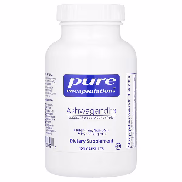 Pure Encapsulations, Ashwagandha, 120 Capsules (500 mg per Capsule)