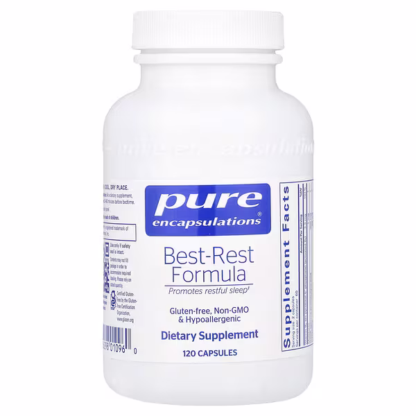 Pure Encapsulations, Best-Rest Formula, 120 Capsules