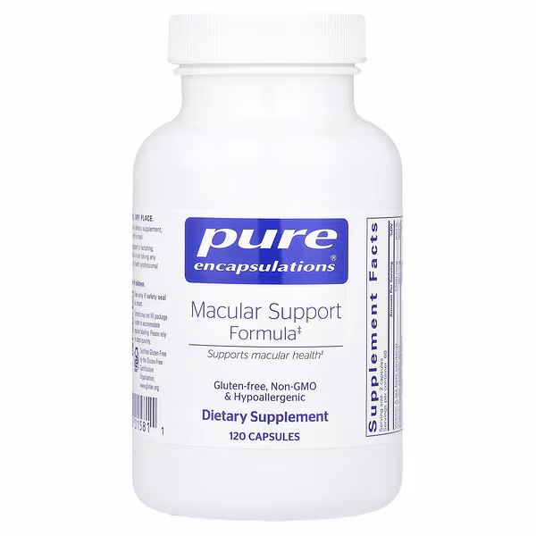 Pure Encapsulations, Macular Support Formula, 120 Capsules