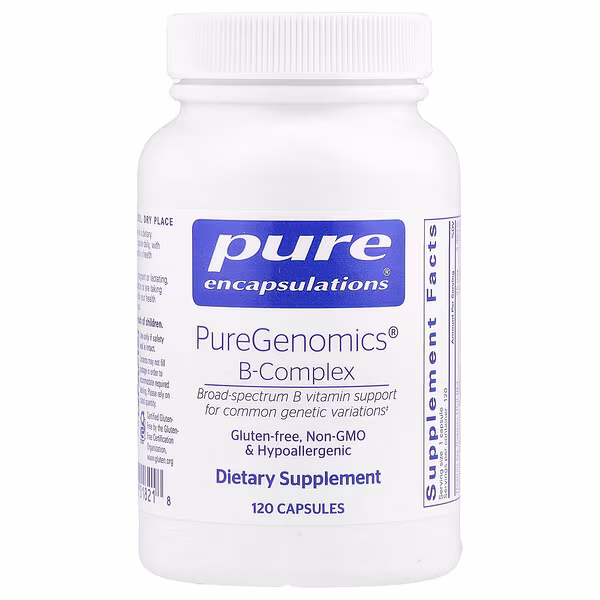 Pure Encapsulations, PureGenomics® B-Complex , 120 Capsules