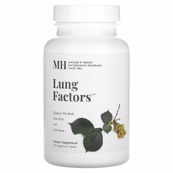 Michael's Health, Lung Factors, 120 Vegetarian Tablets