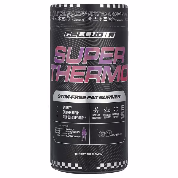 C4 / Cellucor, Super Thermo™ Stim-Free Fat Burner, 60 Capsules