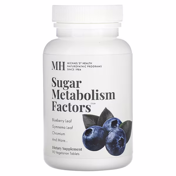 Michael's Health, Sugar Metabolism Factors, 90 Vegetarian Tablets