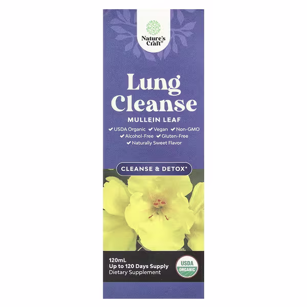 Nature's Craft, Lung Cleanse, 4 oz (120 ml)