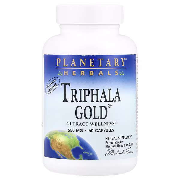 Planetary Herbals, Triphala Gold®, 60 Capsules