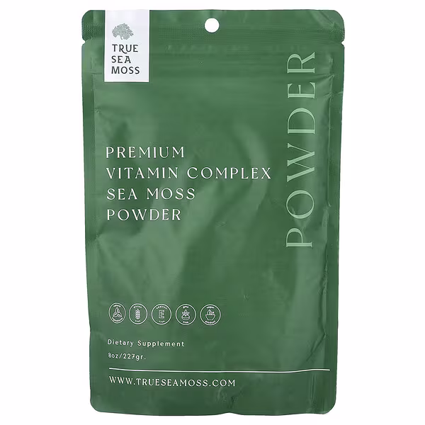 True Sea Moss, Premium Vitamin Complex Sea Moss Powder, 8 oz (227 g)