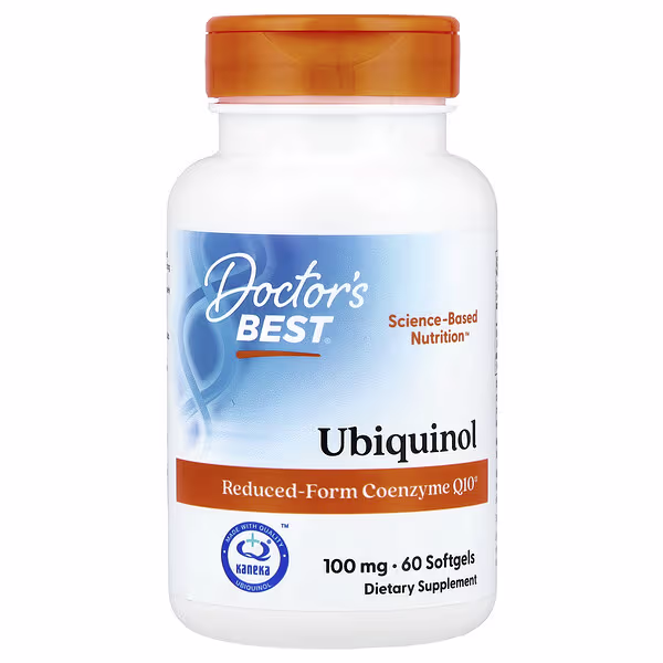 Doctor's Best, Ubiquinol , 100 mg, 60 Softgels