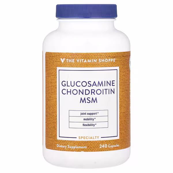 The Vitamin Shoppe, Glucosamine Chondroitin MSM, 240 Capsules