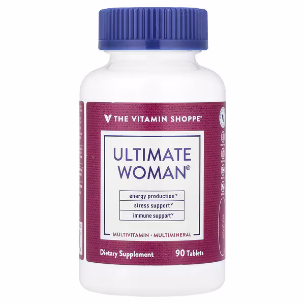 The Vitamin Shoppe, Ultimate Woman®, Multivitamin & Multimineral, 90 Tablets