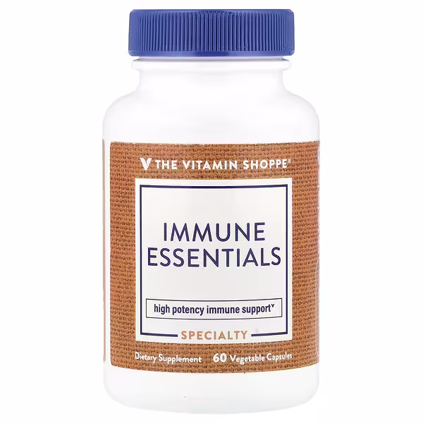 The Vitamin Shoppe, Immune Essentials, 60 Vegetable Capsules