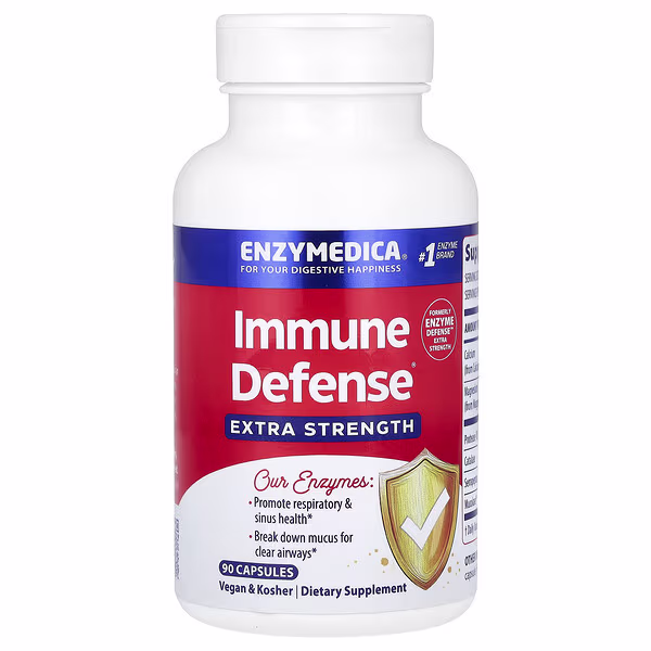 Enzymedica, Immune Defense, 90 Capsules