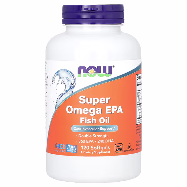 NOW Foods, Super Omega EPA Fish Oil, 120 Softgels
