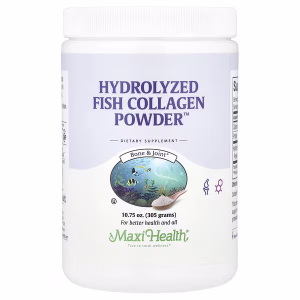 Maxi Health, Hydrolyzed Fish Collagen Powder™, 10.75 oz (305 g)