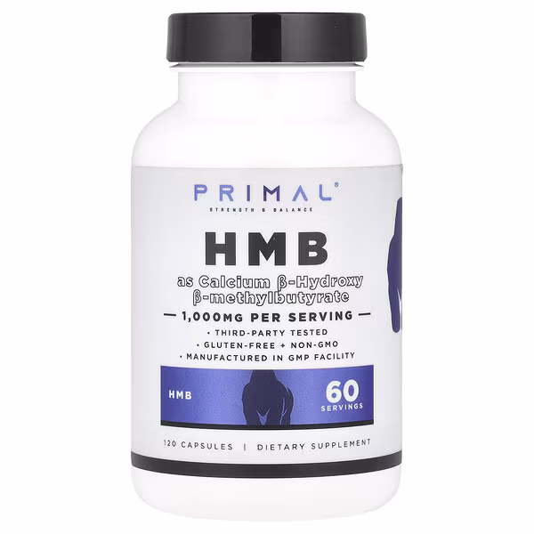 PrePrimal, HMB, 120 Capsules (500 mg per Capsule)