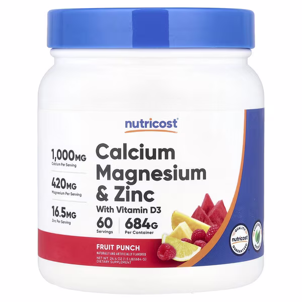 Nutricost, Calcium Magnesium & Zinc with Vitamin D3, 24.4 oz (684 g)
