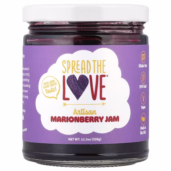 Spread The Love, Artisan Marionberry Jam, 11.5 oz (326 g)