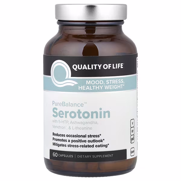 Quality of Life, PureBalance™ Serotonin, 60 Capsules