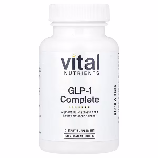 Vital Nutrients, GLP-1 Complete, 60 Vegan Capsules