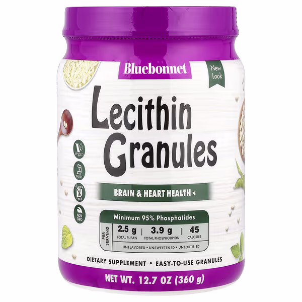 Bluebonnet Nutrition, Lecithin Granules, Unflavored, 12.7 oz (360 g)