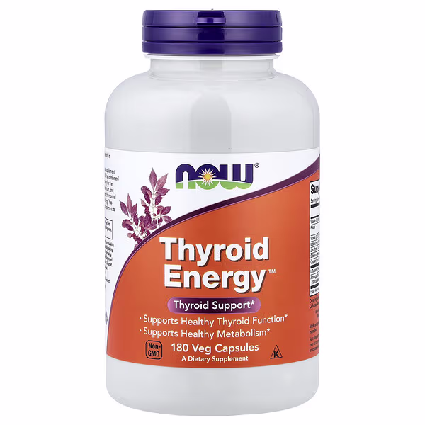 NOW Foods, Thyroid Energy™, 180 Veg Capsules