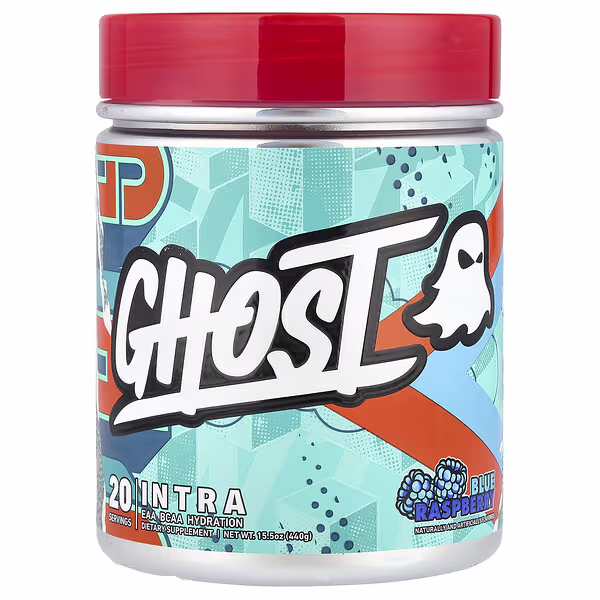 Ghost, Intra, Blue Raspberry, 15.5 oz (440 g)