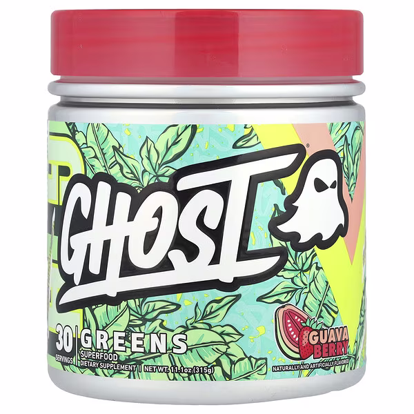Ghost, Greens, Guava Berry, 11.1 oz (315 g)