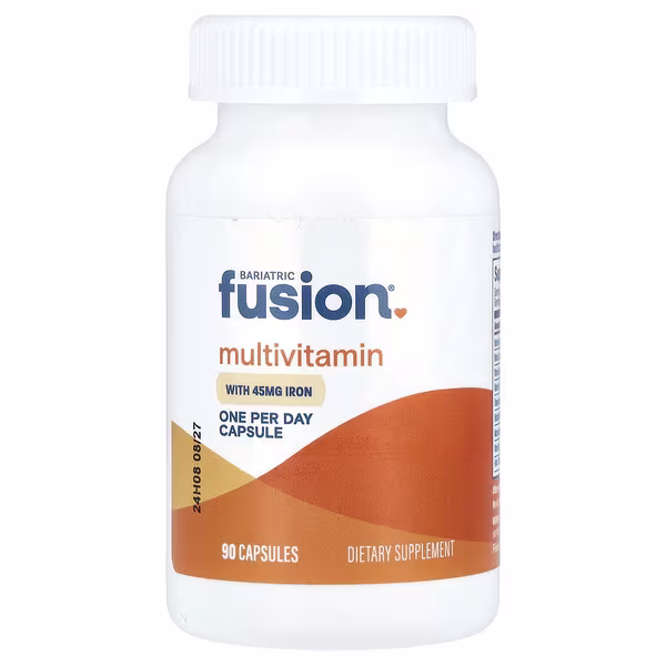 Bariatric Fusion, Multivitamin With Iron, 90 Capsules