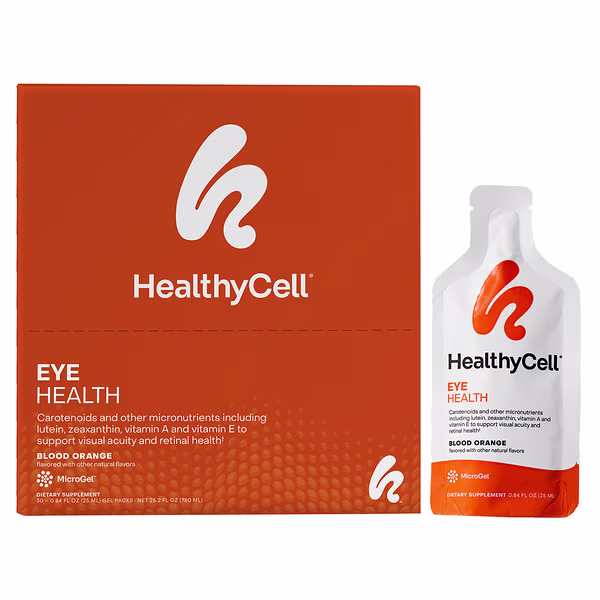 HealthyCell, Eye Health, Blood Orange, 30 Gel Packs, 0.84 fl oz (25 ml) Each