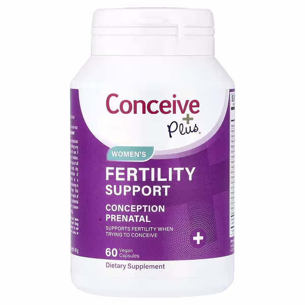Conceive Plus, Women's Fertility Support, 60 Vegan Capsules