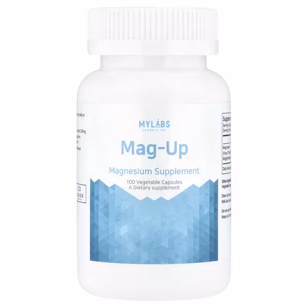 Mylabs, Mag-Up, 100 Vegetable Capsules (100 mg per Capsule)