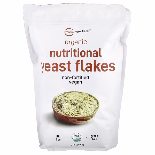 Micro Ingredients, Organic Nutritional Yeast Flakes , 2 lb (907 g)