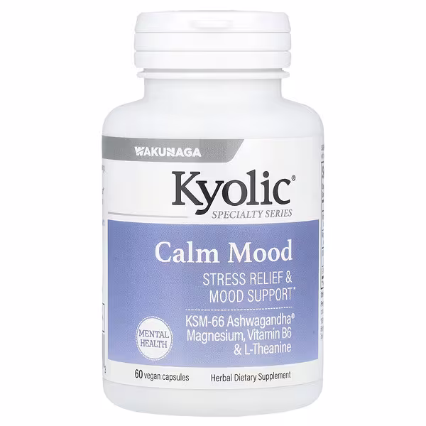 Kyolic, Specialty Series, Calm Mood, 60 Vegan Capsules