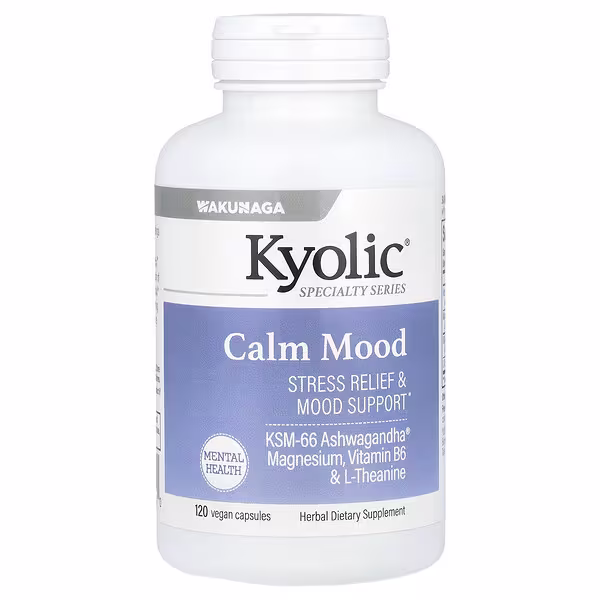 Kyolic, Specialty Series, Calm Mood, 120 Vegan Capsules