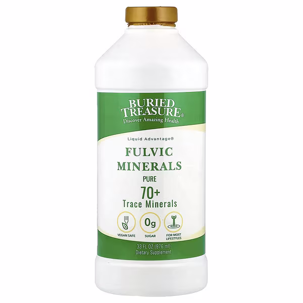 Buried Treasure, Liquid Advantage®, Fulvic Minerals, 33 fl oz (976 ml)