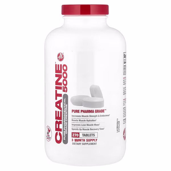 Metabolic Nutrition, Creatine 5000™, 270 Tablets (1,666 mg per Tablet)