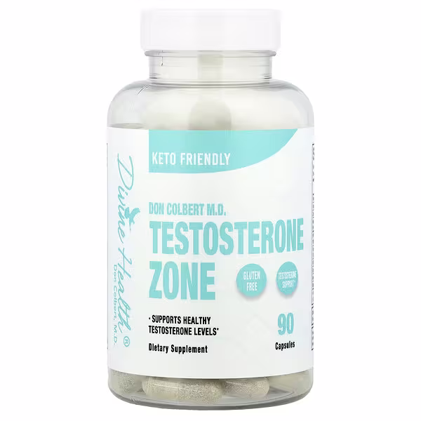 Divine Health, Don Colbert M.D. Testosterone Zone, 90 Capsules