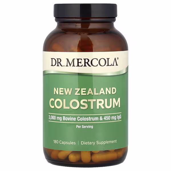 Dr. Mercola, New Zealand Colostrum, 180 Capsules