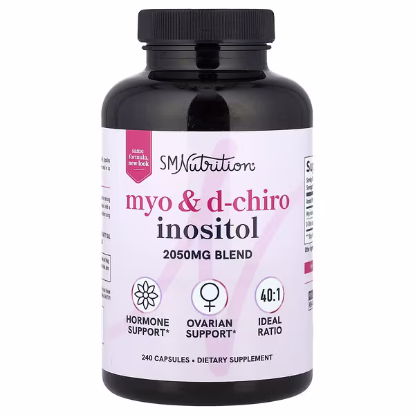 SMNutrition, Myo & D-Chiro Inositol , 240 Capsules
