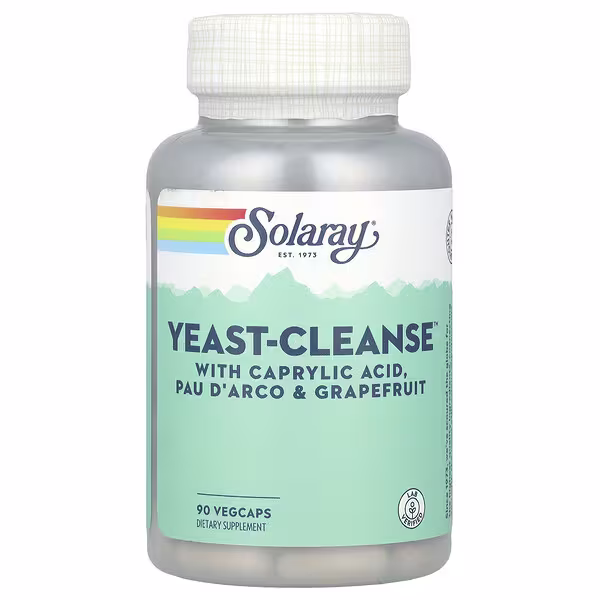 Solaray, Yeast-Cleanse™, 90 VegCaps