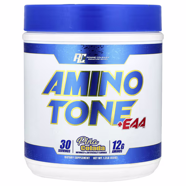 Ronnie Coleman, Signature Series, Amino Tone + EAA™, Pina Colada, 1.2 lb (551 g)