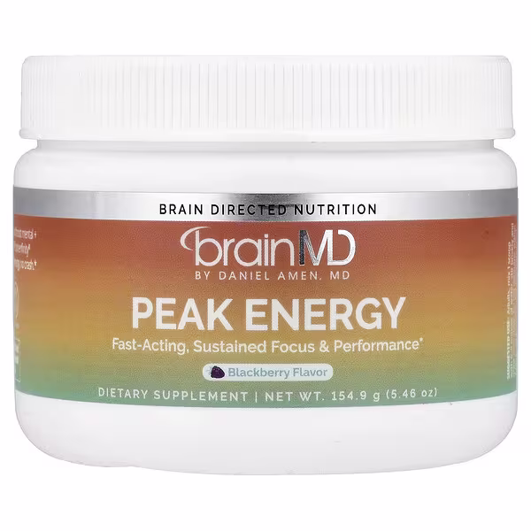 BrainMD, Peak Energy, Blackberry, 5.46 oz (154.9 g)