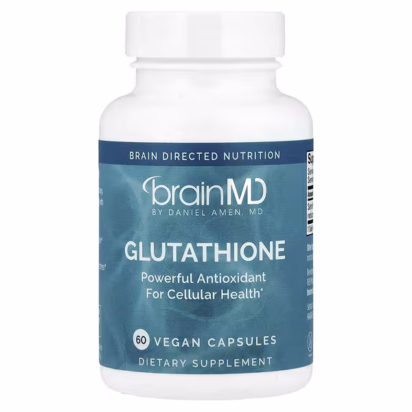 BrainMD, Glutathione, 60 Vegan Capsules (250 mg per Capsule)